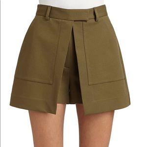 Theory wrap shorts skorts size 6